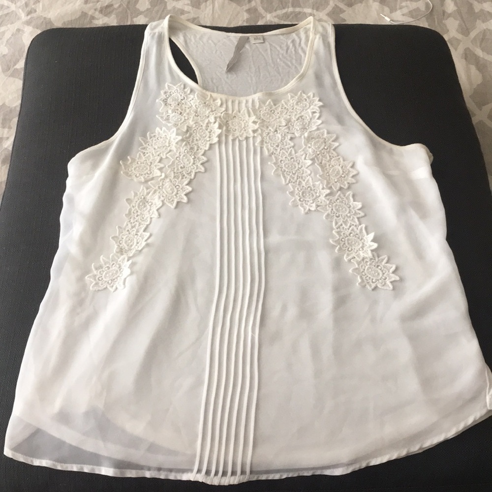 LC by Lauren Conrad razor back tank